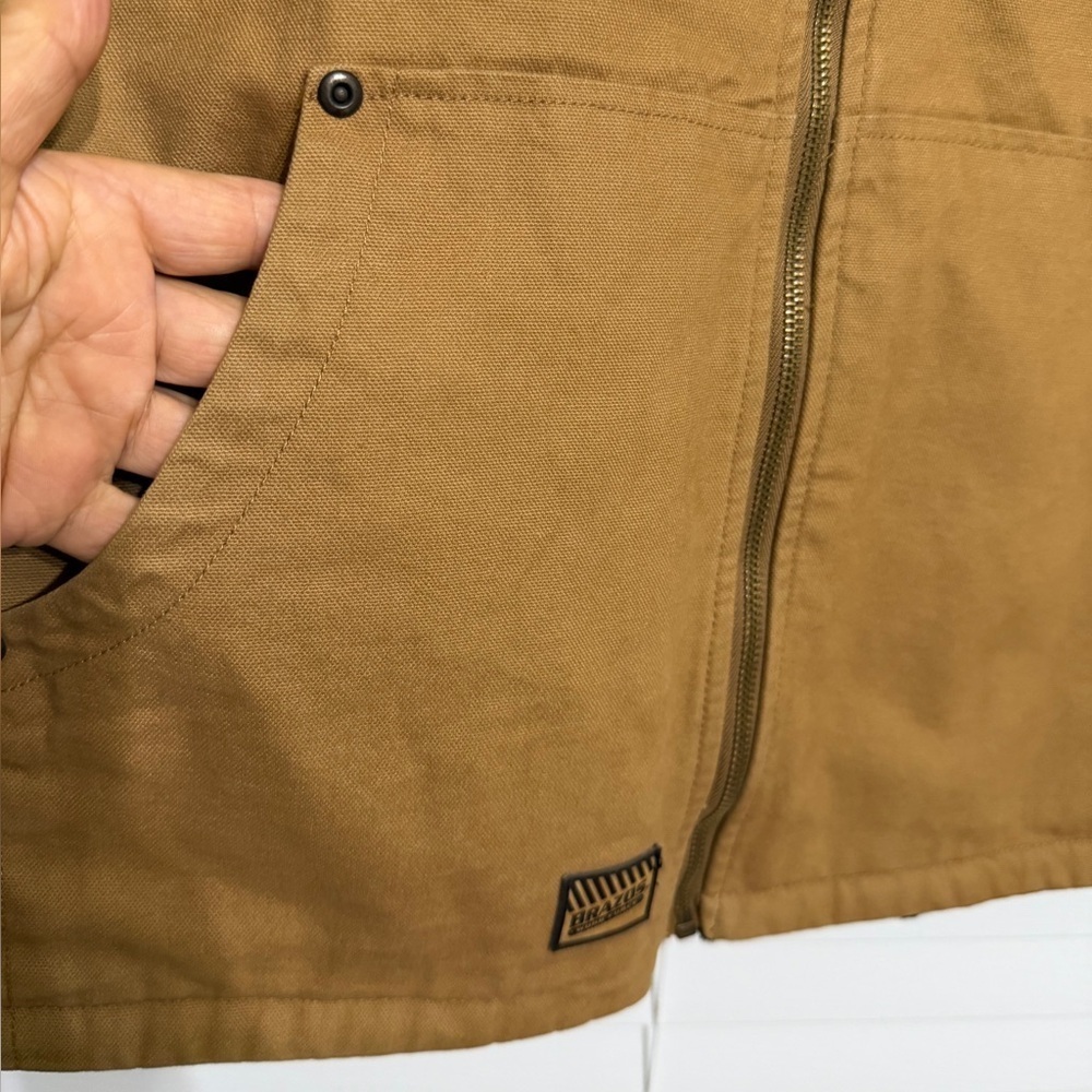 NWOT Brazos work Force Vest with lined size L - Picture 7 of 10